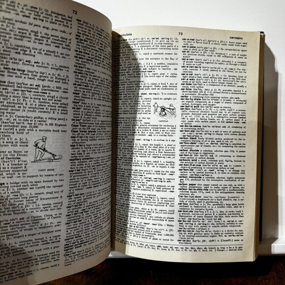 Vintage Webster's New World Dictionary - Modern Desk Edition - Picture 6 of 6